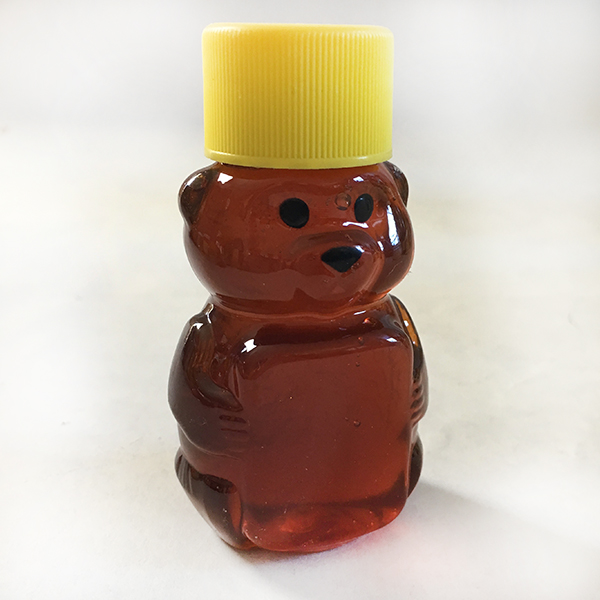 Honey Bear Squeeze Bottle Small 2.5oz - Pahrump Honey Company