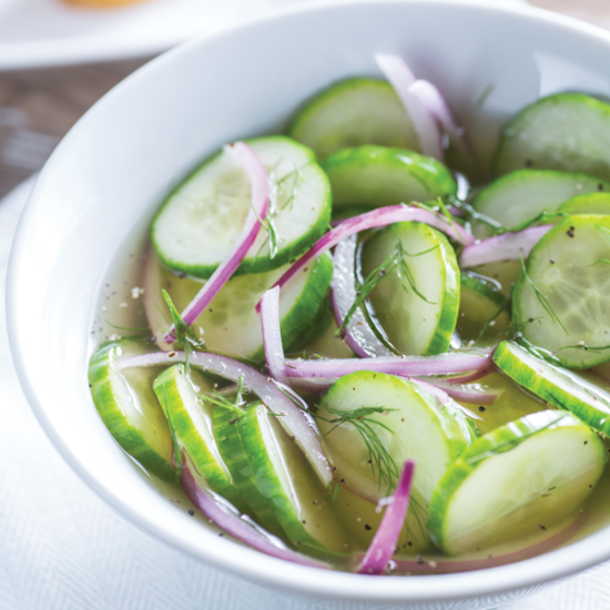 honey-cucumber-salad